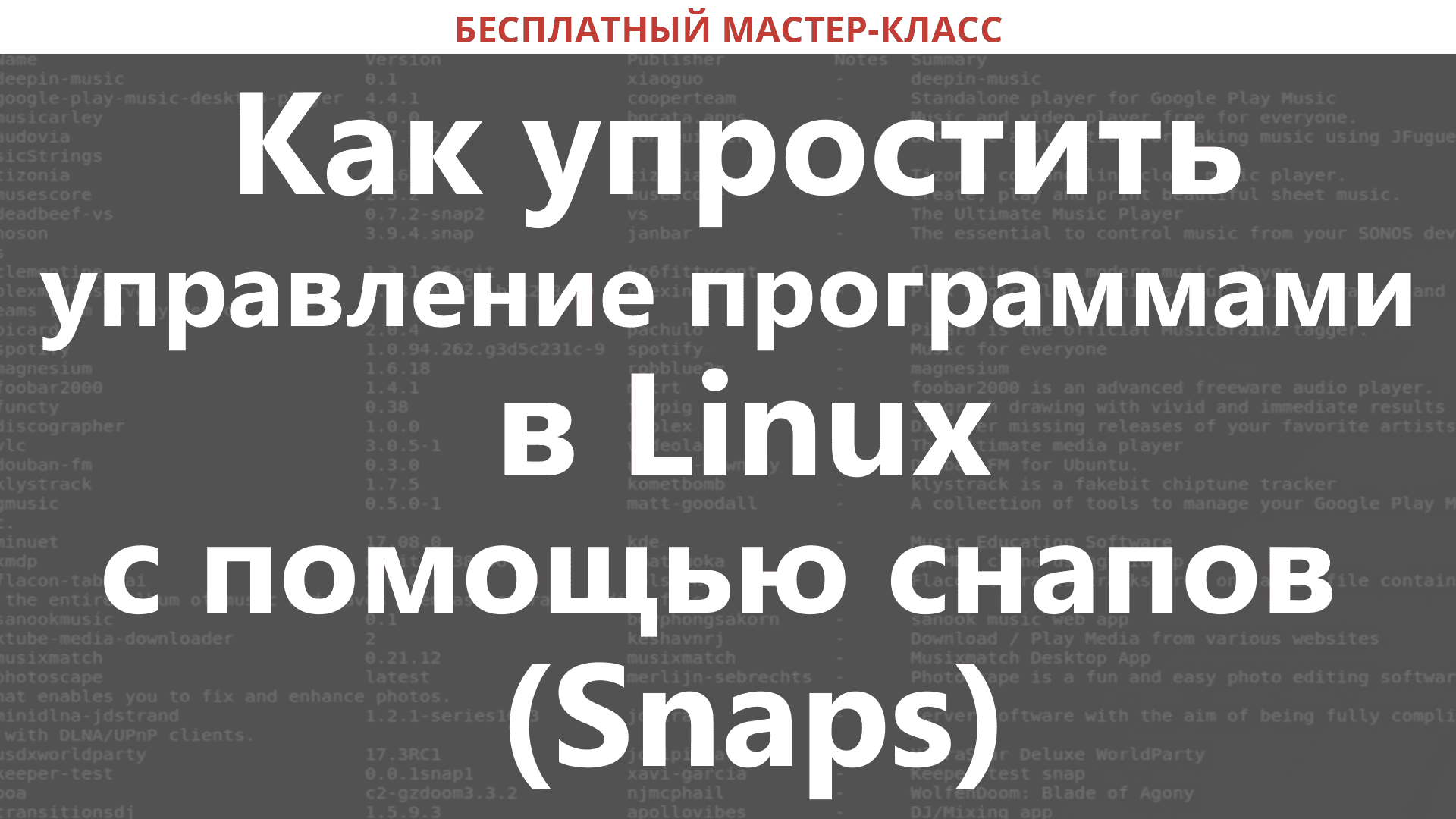 Cómo facilitar la gestión de programas de Linux con Snaps