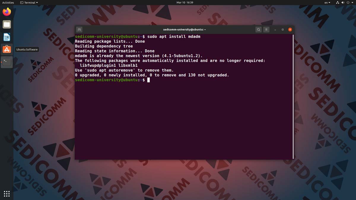 Администрирование ubuntu