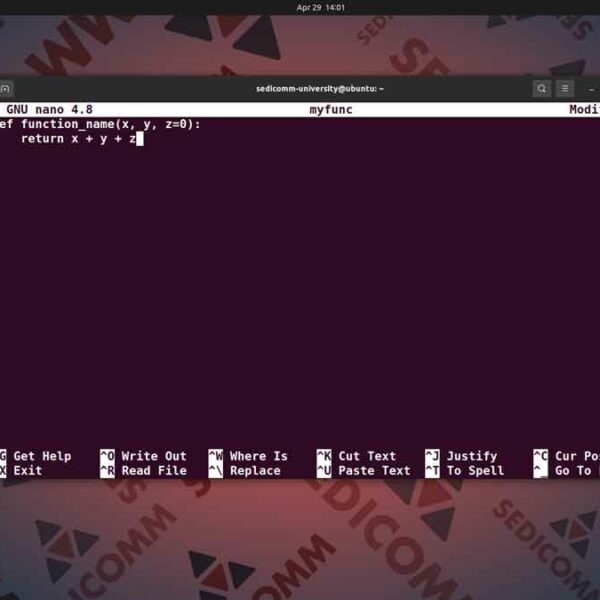 Основы Python для программируемых сетей и систем — необязательный аргумент функции, курсы DevOps / DevNet скачать Алматы