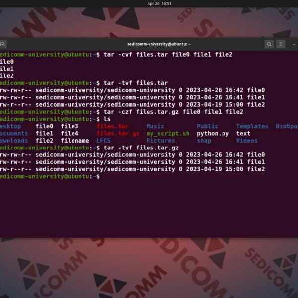 Сжатие и декомпрессия архивов с помощью gzip, bzip2 и xz, лучшие курсы по Linux Таллин