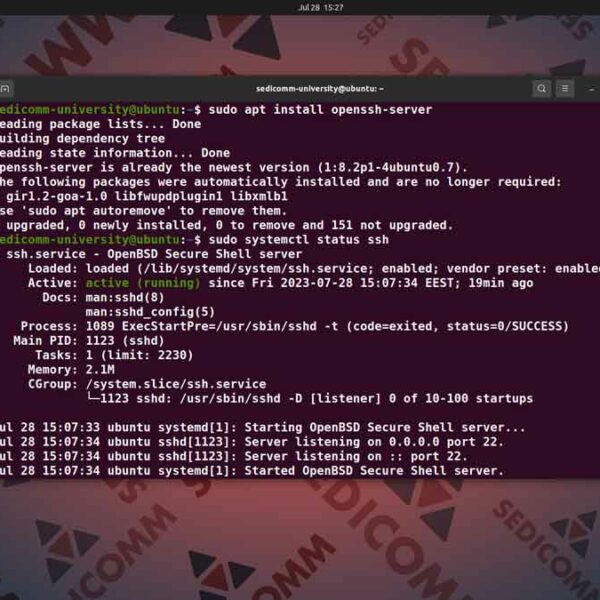 Как подключиться по SSH в Линукс, курсы Astra Linux Шымкент