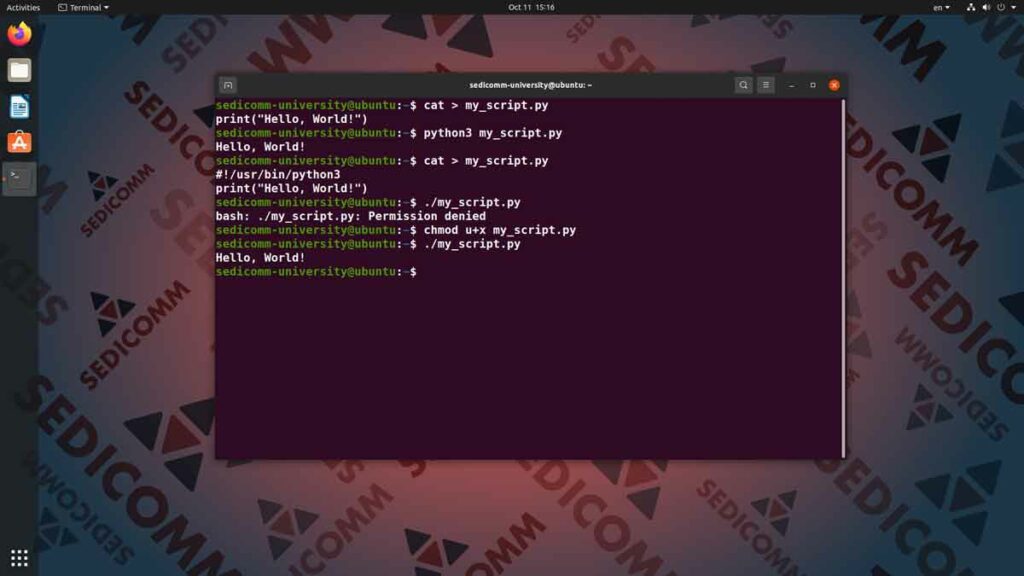 Как выполнить скрипт на Python в Ubuntu, курсы DevOps / DevNet торрент Тарту